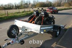 Harley Davidson Motorcycle Trailer 1300kg Single Axle Two Bike Trailer Al-ko