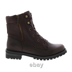 Harley-Davidson Nolana 6 D84767 Womens Brown Leather Motorcycle Boots