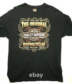 Harley-Davidson -The Original Motorcycles Forever Free Mens Large T Shirt USA