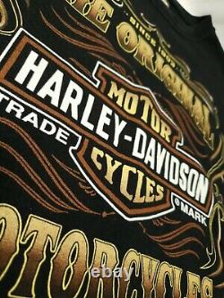 Harley-Davidson -The Original Motorcycles Forever Free Mens Large T Shirt USA