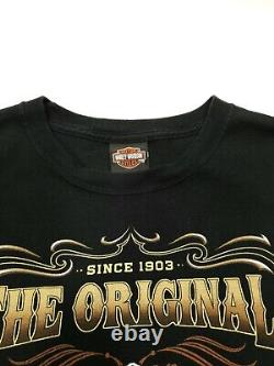 Harley-Davidson -The Original Motorcycles Forever Free Mens Large T Shirt USA