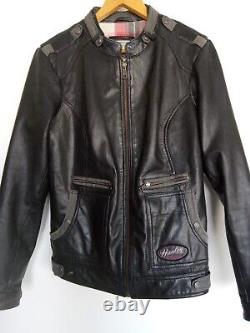 Harley Davidson Woman's L Leather Jacket. See description. Excellent