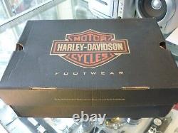 Harley Davidson Women's Leather Boots D83514 Us 8 Uk 6 Eur 39 In Box
