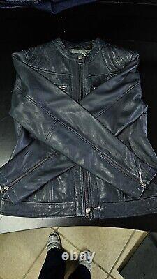 Harley Davidson Women's Size Medium Madeline Goatskin Leather Jacket