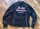 Harley-davidson Womens Black Pink Soft Shell Zip Front Motorcycle Jacket Size Xl
