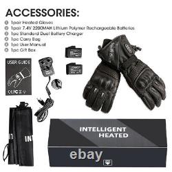 Heated Gloves with Rechargeable Battery Warmer Motorcycle water resistant Gloves