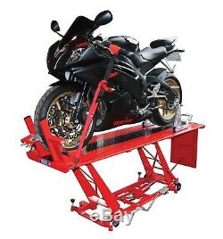 Heavy Duty Hydraulic Motorcycle Mechanics Garage Workshop Table Lift Ce Approved