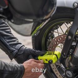 Hiplok Md1000 Anti Grinder Yellow Motorcycle Disc Lock Security