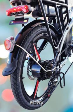 HybridVelo Electric Folding Ebike Bicycle 48V 400W / 250 Watt Motor HIGH SPEC