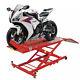 Hydraulic Motorbike Motorcycle Bike Lift Ramp 1000 Lbs Service Shop Bench 450kg