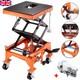 Hydraulic Motorcycle Lift Table 350 Lbs Dirt Bike Scissor Jack Stand Atv 4 Wheel