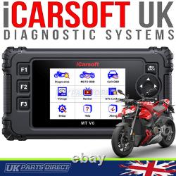 ICarsoft MT V6 for DUCATI Motorcycle Diagnostic + Service Tool Official UK