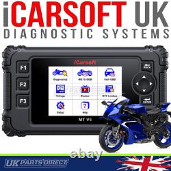 ICarsoft MT V6 for YAMAHA Motorcycle Diagnostic + Service Tool Official UK