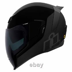 Icon Airflite MIPS Stealth Full Face Motorcycle Motorbike Helmet