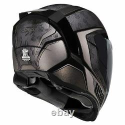 Icon Airflite Raceflite Motorcycle Motorbike Helmet Black