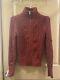 Isabel Marant Red Puff Sleeve High Neck Sweater Jacket Sz 42 (item 24.2)