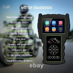 JDiagM100 Motorcycle Detector Scanner Code Reader Diagnosis Tool Battery Tester