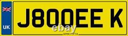 Joseph K Car Reg J800 Eek Private Number Plate Joe Joanne Joey Josephine Joel Jo