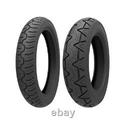 KAWASAKI EN 500 1995 100/90-19 & 140/90-15 70H TL Kenda Kruz K673 Tyre Pairs