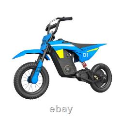 KIDDOWE D1 Electric Kid Motorcycle 300W Kid E-motorcycle E-bike 36V 4Ah UK Blue