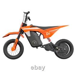 KIDDOWE D1 Kids Electric Dirt Bike Motorcyc 300W 36V 4AH 3-Speed 25km/h LED 15km