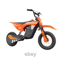 KIDDOWE D1 Kids Electric Dirt Bike Motorcyc 300W 36V 4AH 3-Speed 25km/h LED 15km