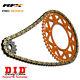 Ktm 300 Sx 1993 Rfx Pro Series Sprockets 14/50t And Did Ert3 Gold Chain Kit Set