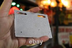 Kansas City Mo 1913 Cobalt Motor Cycle Porcelain License Plate Metal Sign Bike