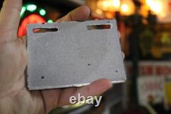 Kansas City Mo 1913 Cobalt Motor Cycle Porcelain License Plate Metal Sign Bike