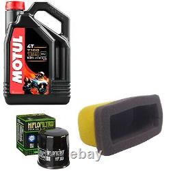 Kawasaki ZXR 400 1999 Motul 7100 10w40 4L Oil Service Kit