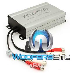 Kenwood Kac-m1804 Amp 4 Channel 400w Motorcycle Car Boat Marine Small Amplifier