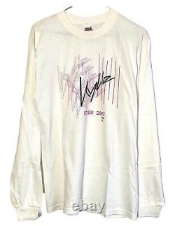 Kylie longsleeve 00 t-shirt white tee Fever 2002 tour Kylie Minoque shirt