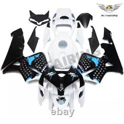 LD Fit for Honda CBR600RR 05-06 Injection Blue White Black Fairing Plastic aD3