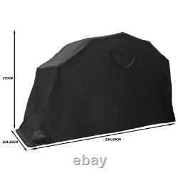 Large Motorbike Motorcycle Tent Waterproof Shelter Storage Bike Cover Lockable