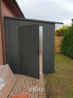 Lean To Extension Any Size House Business Storage Bike Secure Garage Motorcycle