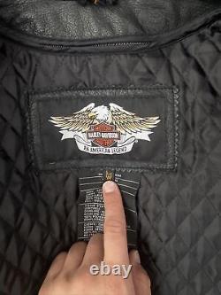 Leather Harley Davidson Women's Jacket