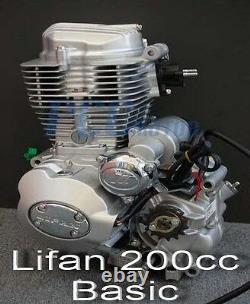 Lifan 200cc 5 Spd Engine Motor Motorcycle Dirt Bike Atv H En25-basic