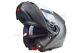 Ls2 Ff325 Strobe Full Face Flip Front Motorcycle Motorbike Crash Helmet Titanium