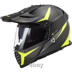 Ls2 Mx436 Pioneer Evo Off Road Dual Sport Motorcycle Dual Visor Adventure Helmet