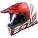 Ls2 Mx436 Pioneer Evo Off Road Motorcycle Dual Visor Adventure Helmet Evolve Red