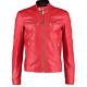 Marc Jacobs Leather Jacket Red It 46/uk 36. It 48/uk 38 £3900
