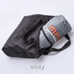 MPW Race Dept Analog Pro Tyre Warmers for Superbikes 120/200 Dark Grey