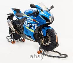 MPW Race Dept Digital Superbike Tyre Warmers 120/180-190 for EU Plug Grey