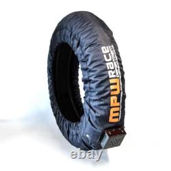 MPW Race Dept Digital Superbike Tyre Warmers 120/180-190 for EU Plug Grey