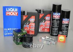 Maintenance Set Kawasaki ER-6N Since 2014 Oil Filter Spark Plug Service