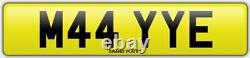 May Registration Maye Number Plate M44 Yye Fees Included Assigned Free 4u Mays