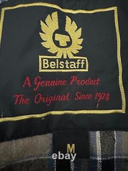 Mens Belstaff Trialmaster Biker Jacket Made in Italy Black M 38-40 in vintage