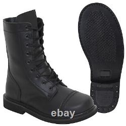 Mens GI Style Black Combat Boot Made To Military Specs