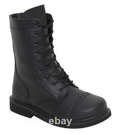 Mens GI Style Black Combat Boot Made To Military Specs