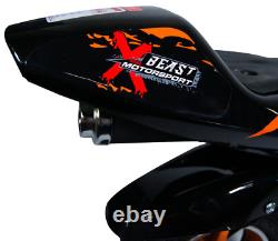 Mini Motorcycle Sports Moto Racer ORANGE Petrol Dirt Bike 49cc Off Road